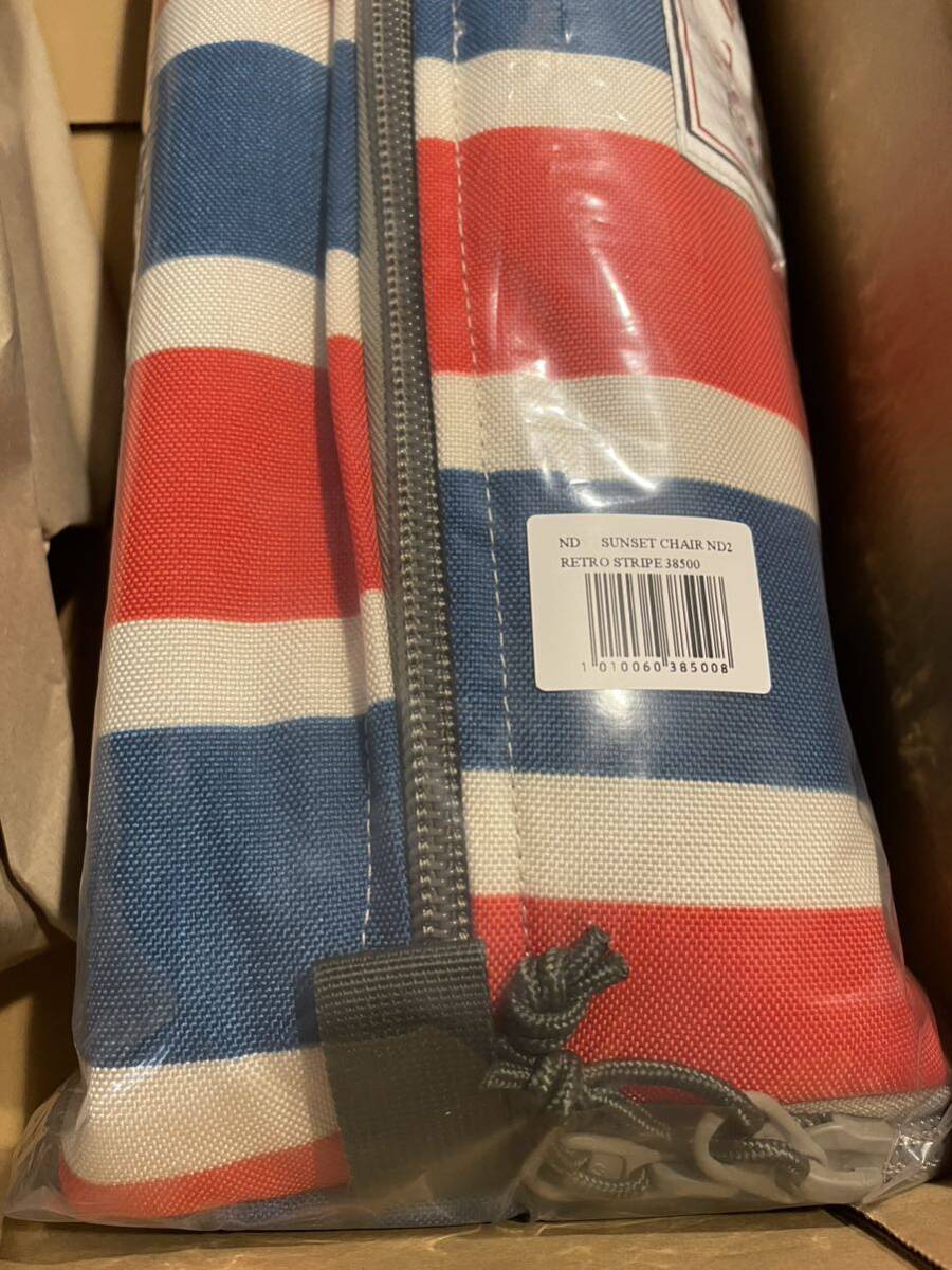 NATAL DESIGN X Helinox 】SUNSET CHAIR ND2 RETRO STRIPE NATAL DESIGN X Helinox 】SUNSET CHAIR ND2 RETRO STRIPE
