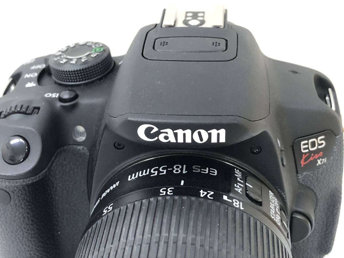 デジタル一眼カメラ キャノン CANON EOS Kiss X7i EF-S18-55 IS STM DS126431 ※欠品物不明 中古品 sykdetc074902_画像3