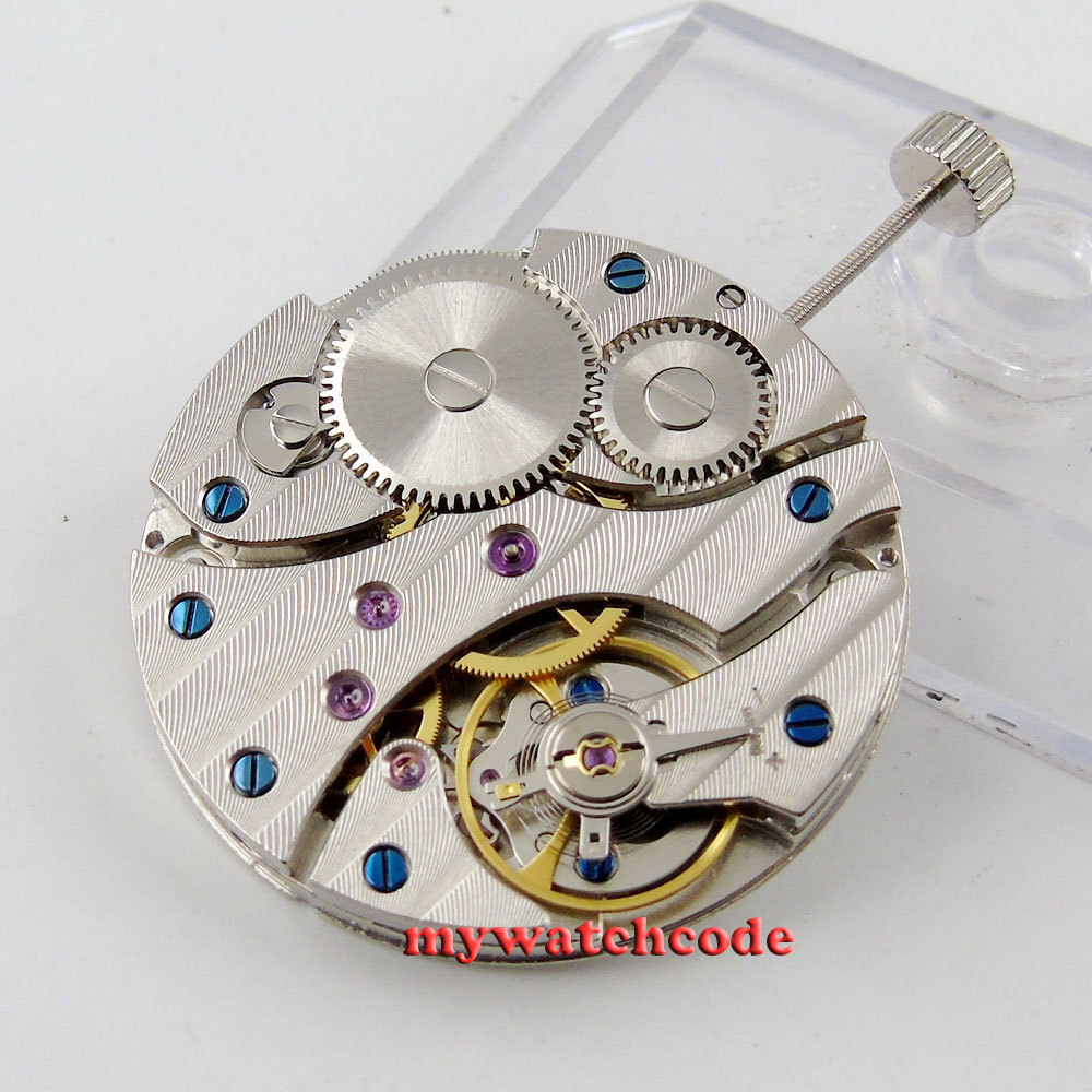 パーニス時計のムーブメント 17 宝石機械式アジア 6497 手巻きムーブメントフィットメンズ腕時計腕時計男性 m12の画像1