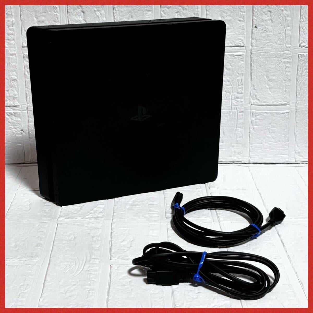 【動作確認済】PS4 本体SONY PlayStation4 CUH-2100A ジェットブラック 500GB プレ4 Jet Black ソニー プレイステーション4の画像1