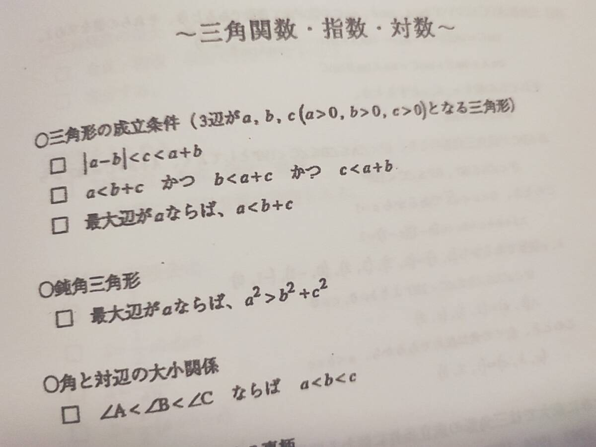 鉄緑会 高2数学実戦講座鉄則集 高2数学SAピンポイントワイン 鉄緑会 高2数学実戦講座鉄則集 高2数学SAピンポイントワイン