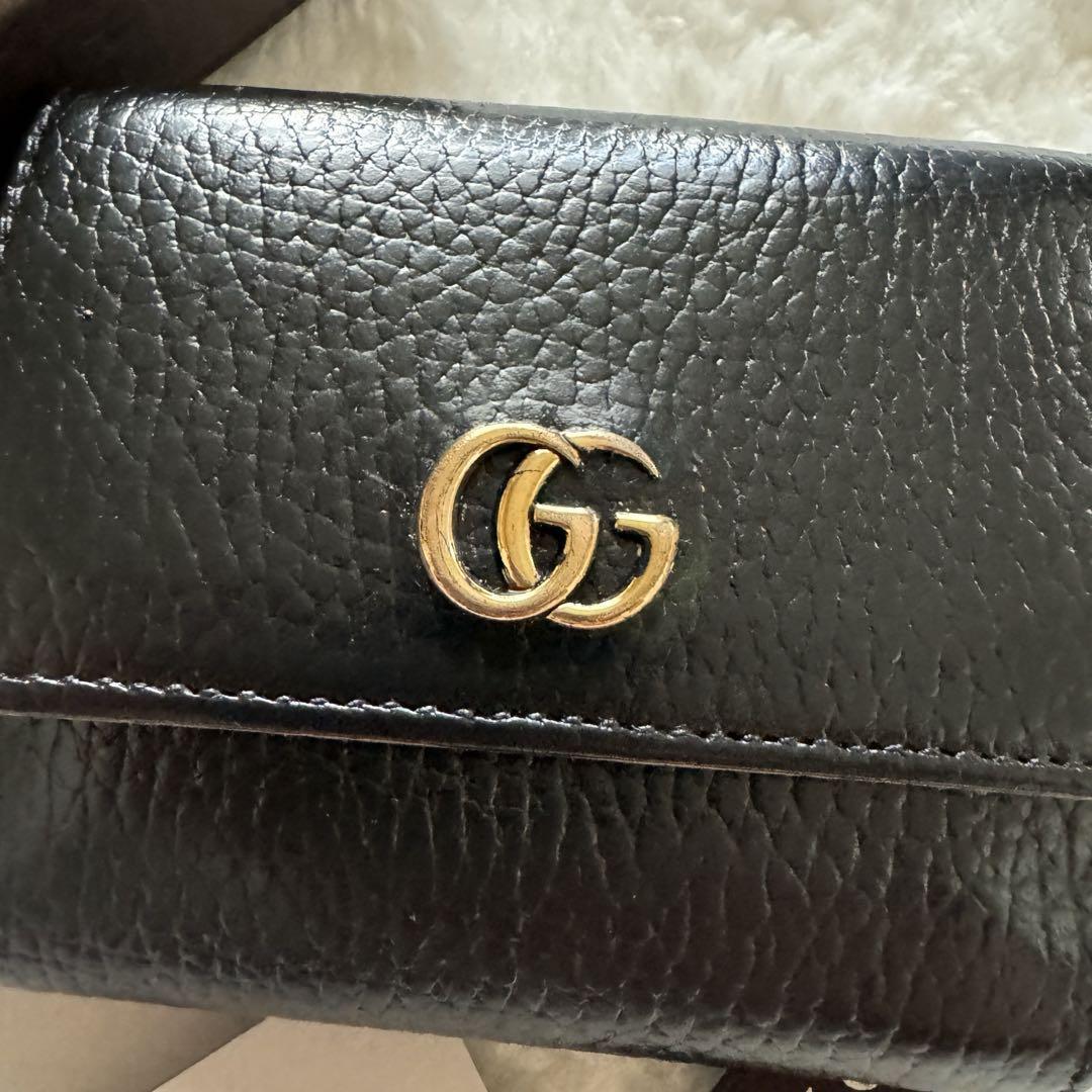 【美品】 79 GUCCI グッチ 3つ折り 財布 コンパクト