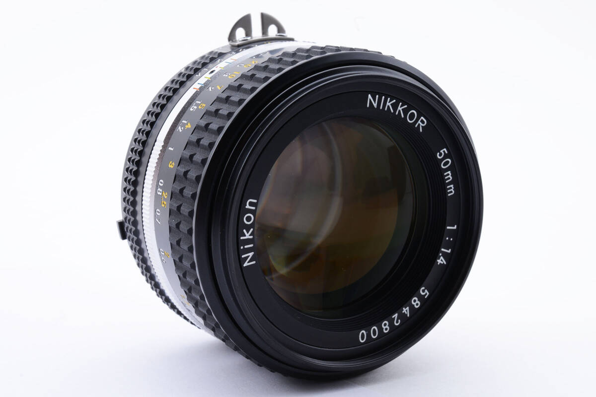 箱付き(内箱無し) NIKON ニコン Ai-S NIKKOR 50mm F1.4 [美品] #2120439A_画像4