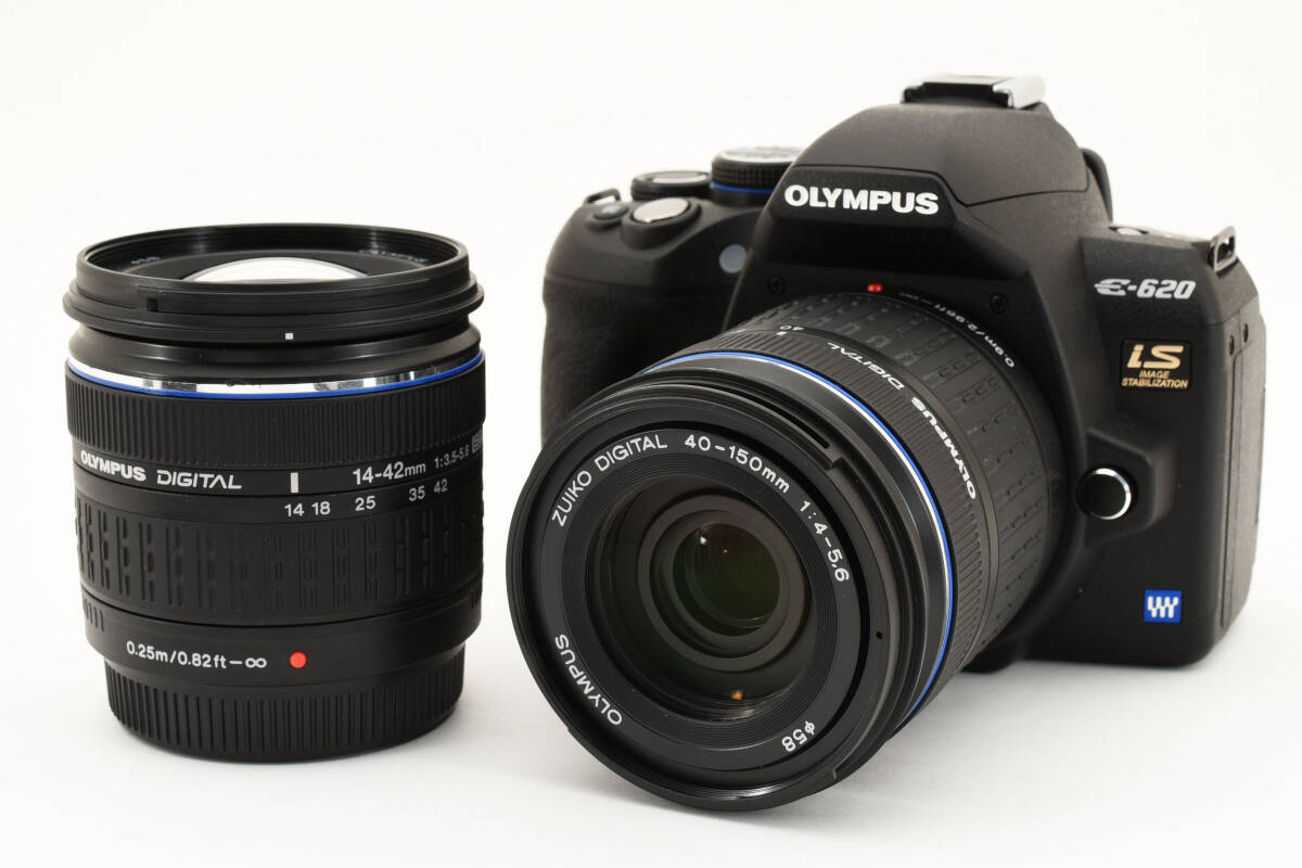 OLYMPUS オリンパス E-620 ダブルレンズキット [美品] #2134835A_画像2