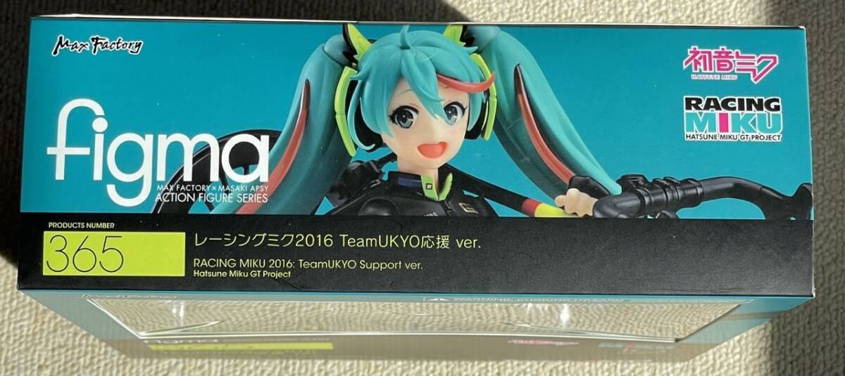 【新品・未開封】 figma 365 レーシングミク2016 TeamUKYO応援 ver. マックスファクトリーの画像2