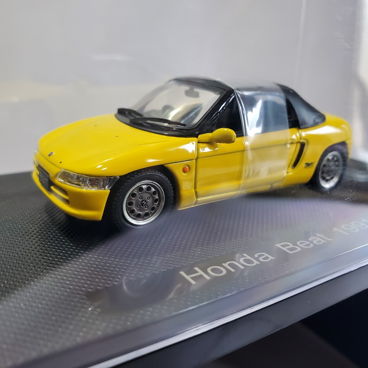 EBBRO エブロ 1/43 「HONDA BEAT 1991」黄色 ホンダ ビート オープンスタイルに出来る 未使用 の出品 238_画像5