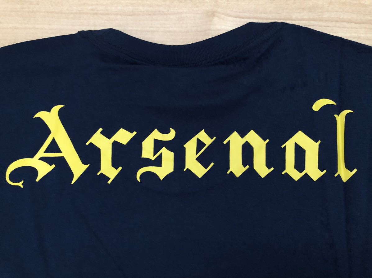 新品 adidas originals アディダスオリジナルス アーセナル Arsenal FC Tシャツ 刺繍 トレフォイル ビッグサイズ