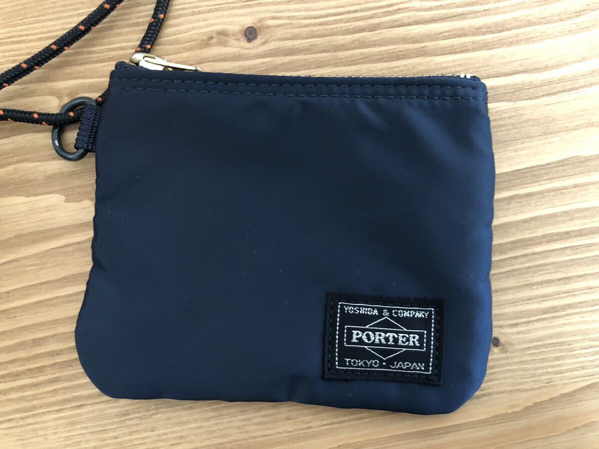 美品 PORTER OFFICER KIT iron blueオフィサーキット 吉田カバン 美品 PORTER OFFICER KIT iron blueオフィサーキット 吉田カバン