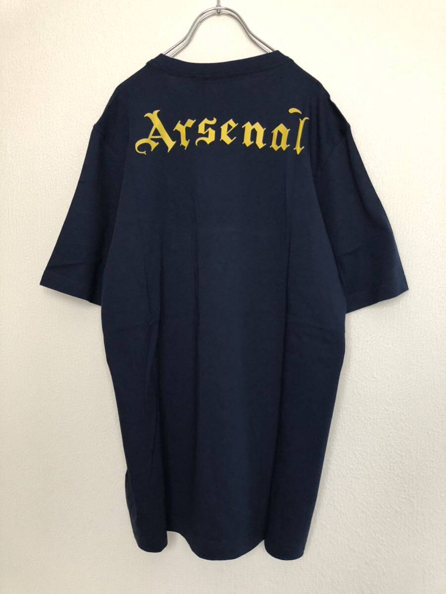 新品 adidas originals アディダスオリジナルス アーセナル Arsenal FC Tシャツ 刺繍 トレフォイル ビッグサイズ