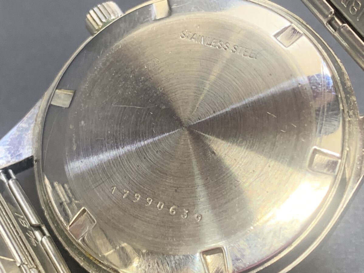 【稼働品】LONGINES ロンジン ADMIRAL アドミラル 自動巻き メンズ腕時計 オートマ リューズ正常 SY_画像7