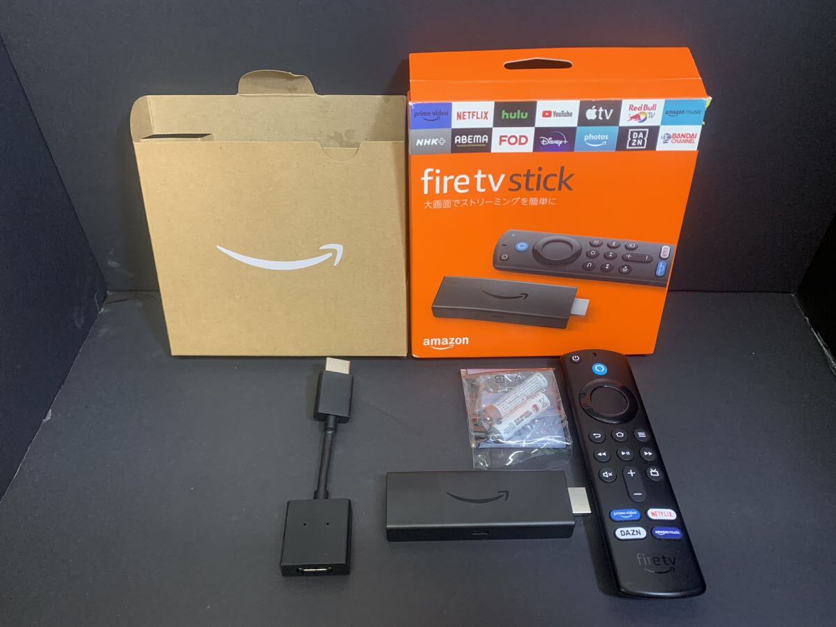 【現状品】Amazon アマゾン Fire tv Stick ファイヤースティック 第三世代 箱あり 動作未確認 IK_画像1