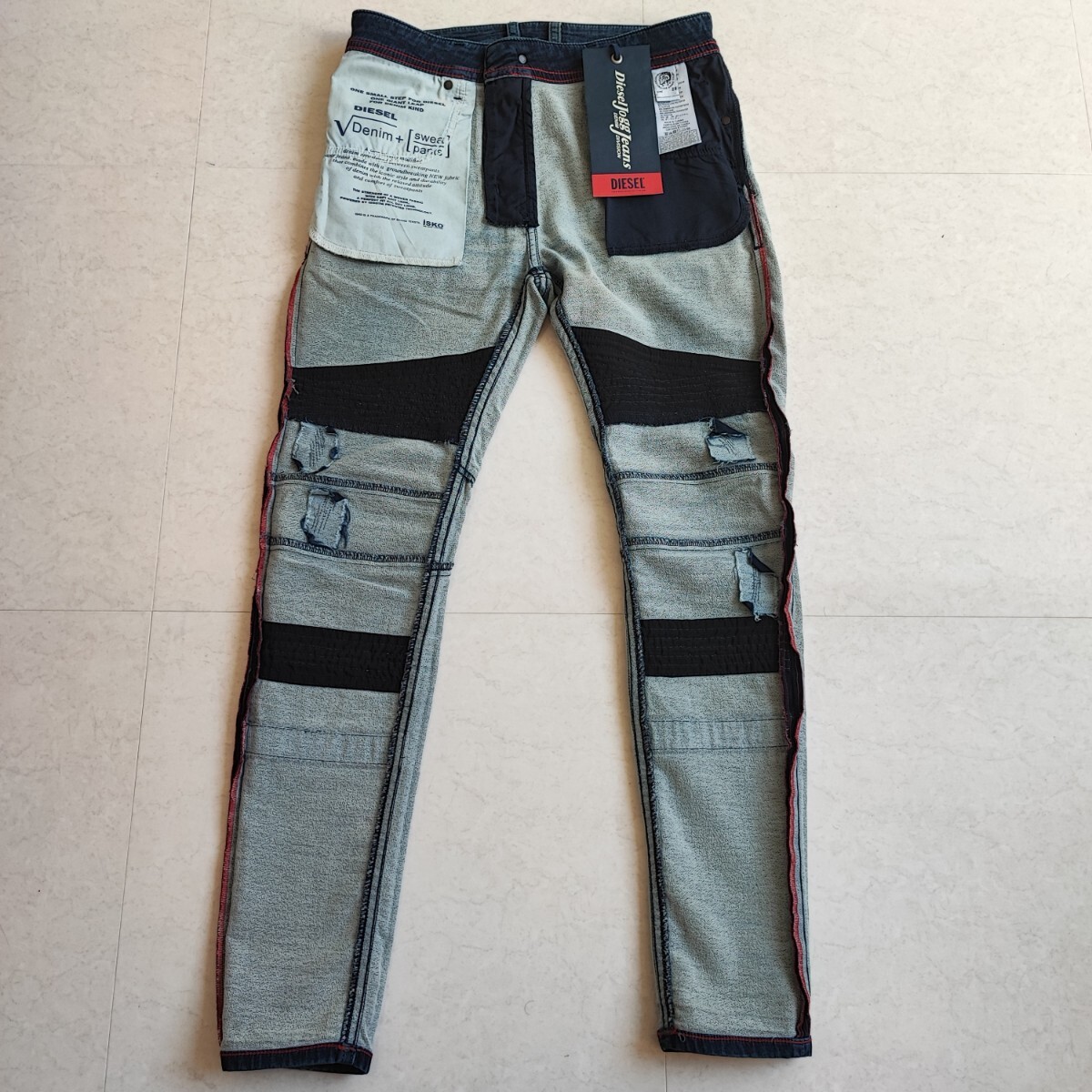 Ｗ２８ DIESEL ディーゼル ジョグ ジーンズ JOGG JEANS デニム BAKARI-NE 0686W 送料込み_画像8