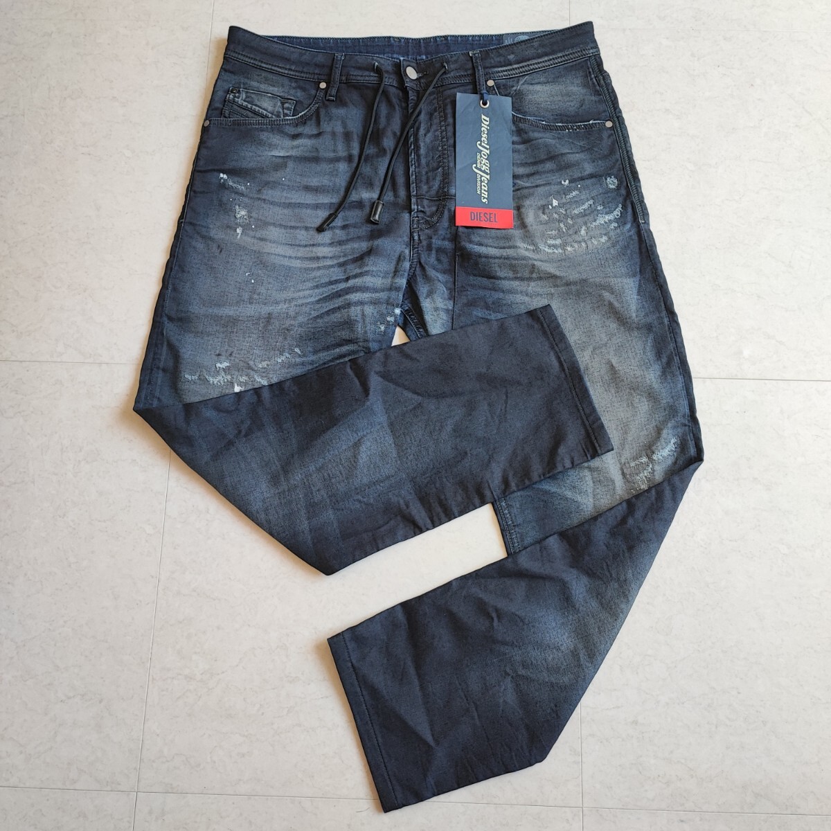 DIESEL Ｗ３４ ディーゼル デニム JOGG JEANS ジョグ ジーンズ NARROT CB-NE 0685J 送料込み_画像4