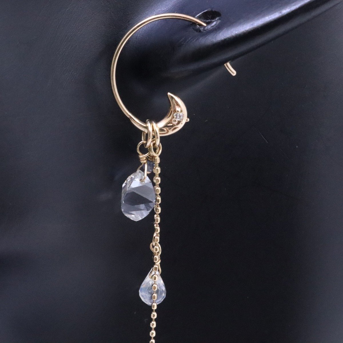 agete Agete earrings charm set K10/ diamond 0.01ct/ color stone [... pawnshop ]