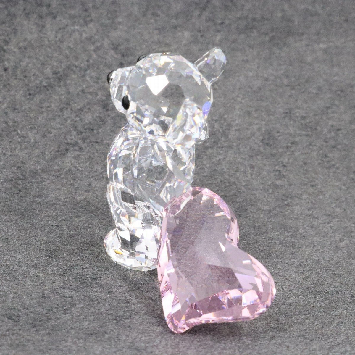 SWAROVSKI Swarovski Chris Bear Heart With You орнамент crystal стекло [... ломбард ]