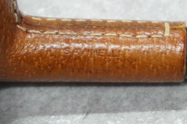 [SK][MH014760] Savinelli サビネリ GRAND PRIX 革巻き ITALY パイプ 喫煙具の画像8