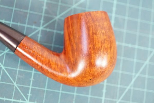 [NZ][MH017160] TSUGE ツゲ THREE STARS スリースター Aged Briar 206 パイプ 喫煙具 柘製作所 日本製 収納袋付きの画像6