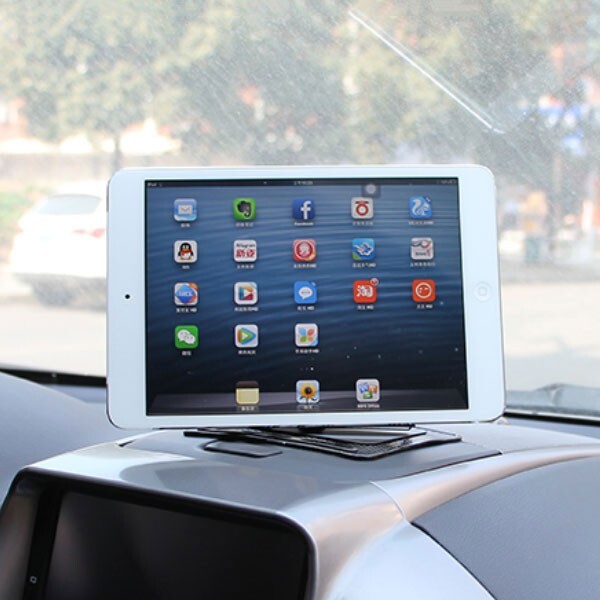  smartphone holder in-vehicle holder slip prevention seat iPad iPhone stand rotation put type 