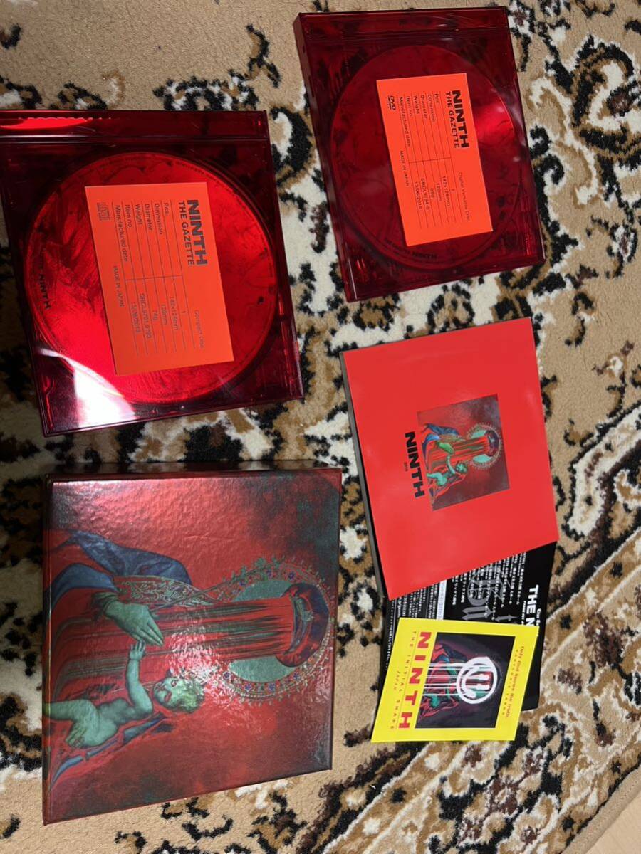 the GazettE CD NINTH 完全生産限定盤 2DVD付　　　ガゼット 愚鈍の桜 V系 ヴィジュアル系　_画像1