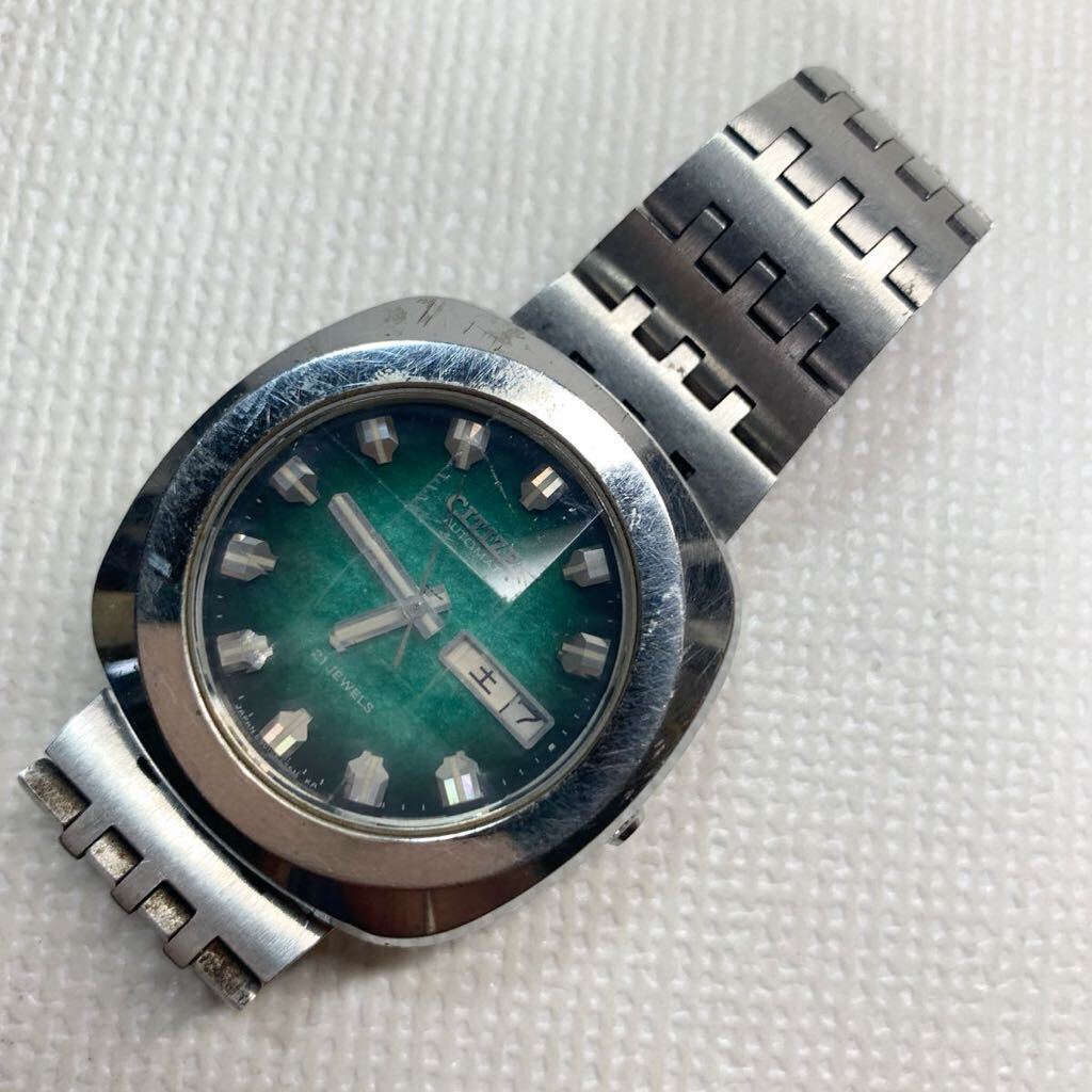 CITIZEN　シチズン　オートマチック　21石 自動巻き　6501　腕時計　メンズ腕時計　中古品　動作品