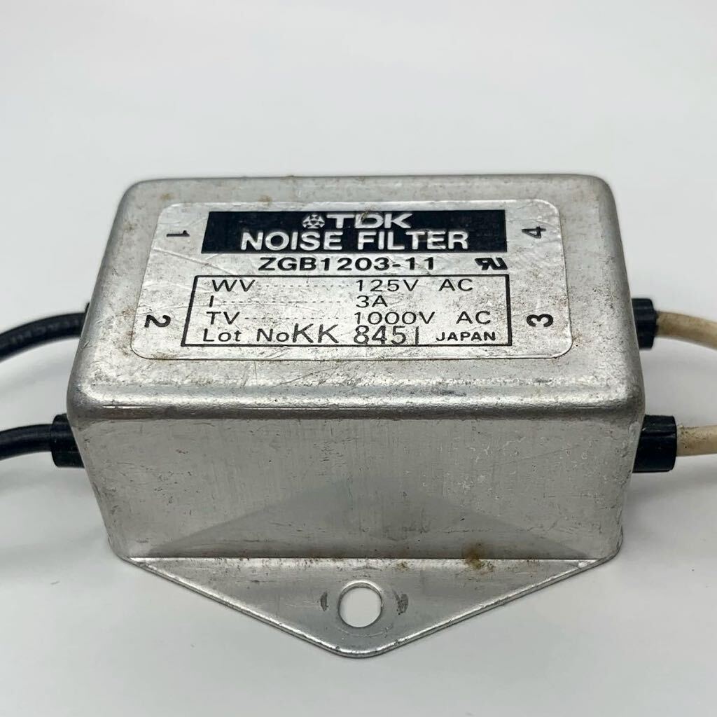 TDK NOISE FILTER　ノイズフィルター　ZGB1203-11