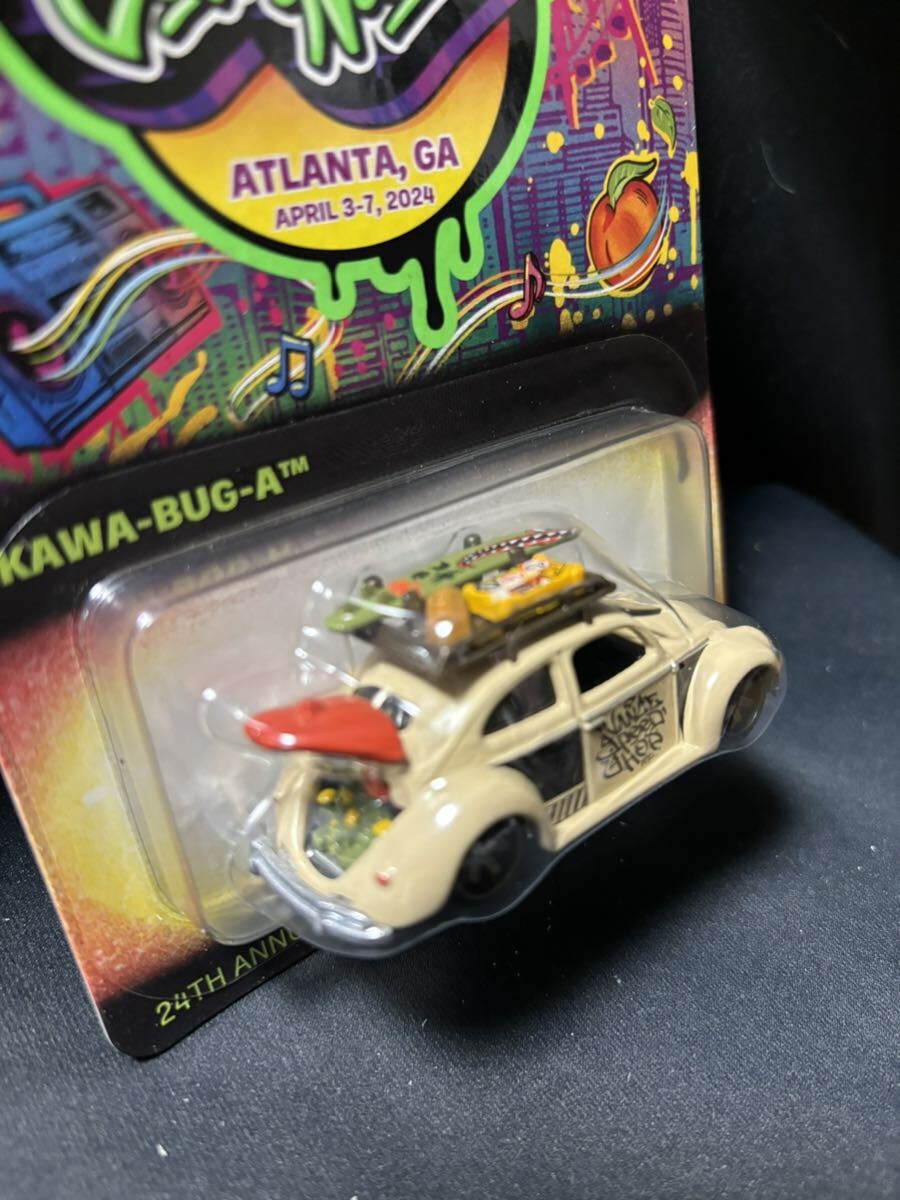 ホットウィール 2024コレクターズナショナルズ コンベンション ディナーカー KAWA BUG A Hot Wheels Convention KAWA BUG A_画像4