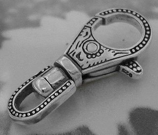  серебряный 925 серебряный. вращение na ska n зажим / брелок для ключа и т.п.. custom детали .*