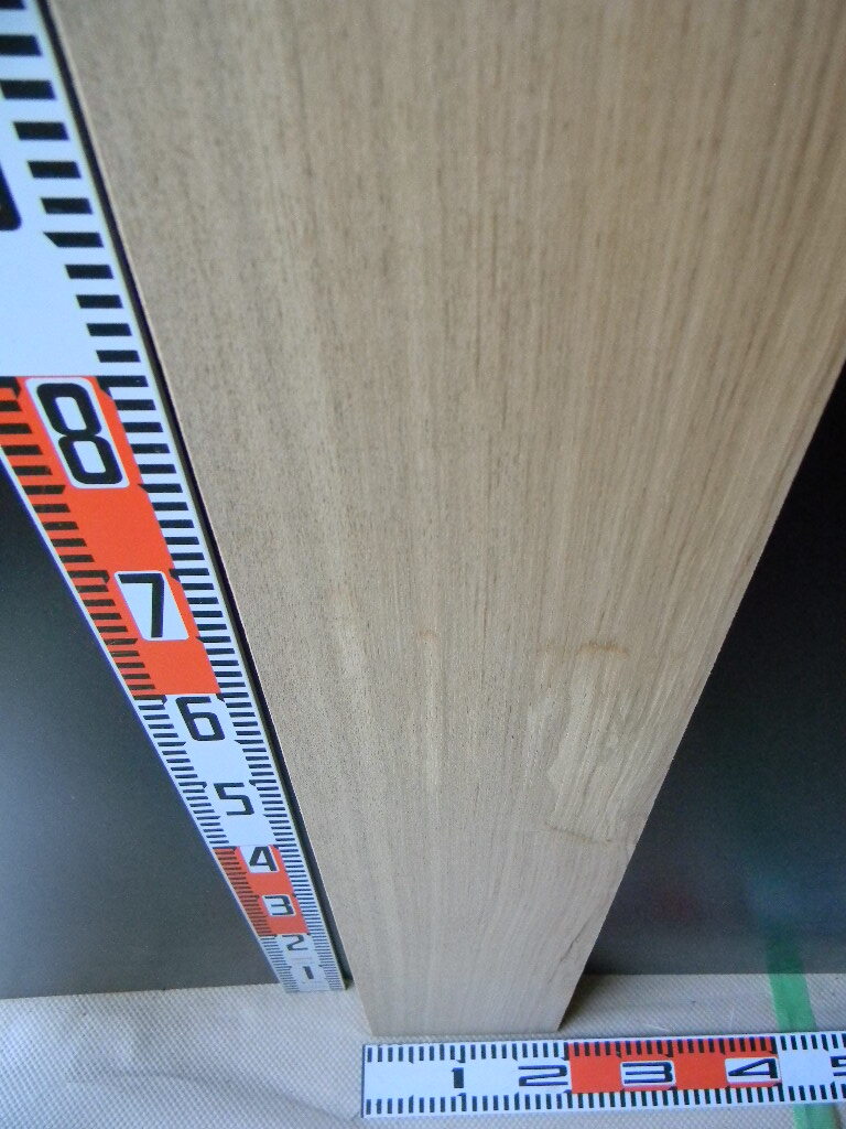 [3112138] 117cm×17.5cm×3.8cm☆タモ☆無垢板１枚板 木材 板 DIY 板材 天板 棚板 テーブル 看板 花台など種類豊富！_画像7