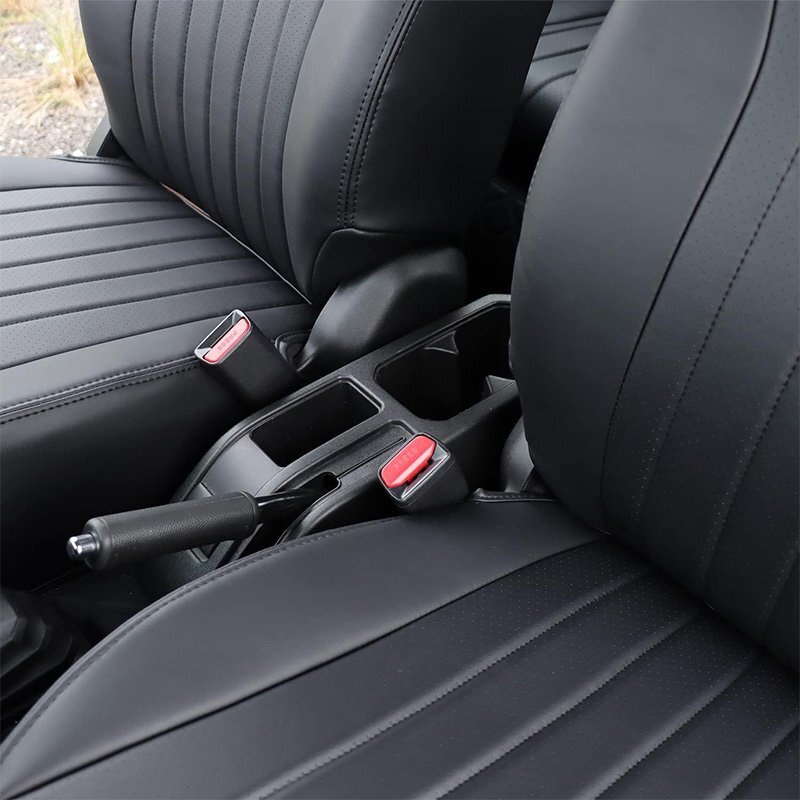  new model Suzuki Jimny JB64/JB74 seat cover front leather interior parts accessory custom special design front seat 2 point set black 