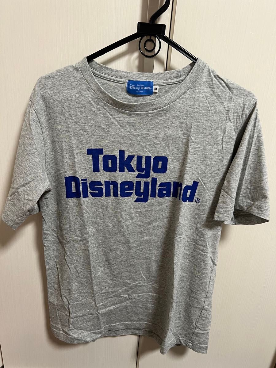 東京ディズニーランド ロゴTシャツ 美品 Mサイズ