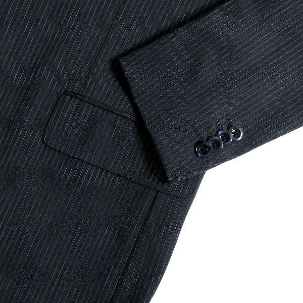 RICHIESTAlikie start regular price 12.5 ten thousand made in Japan Kiyoshi . summer wool pinstripe pattern 2B jacket pants suit 188A9216 50 ^066Vbus9238b
