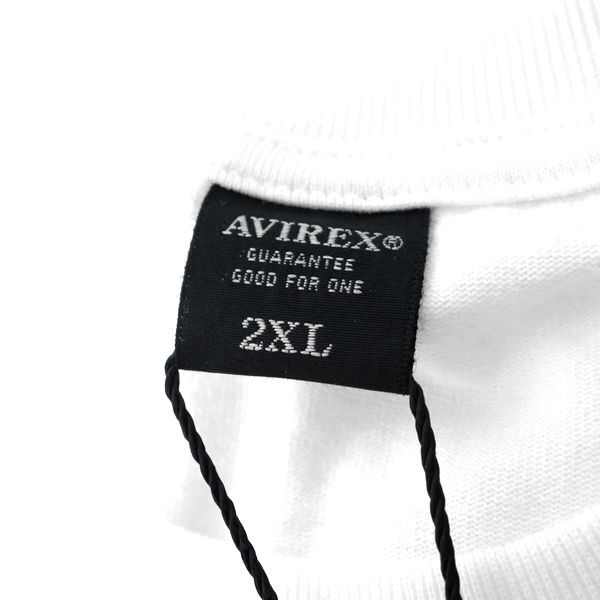 AVIREX アヴィレックス サンダーバーズ グラフィックプリント 刺繍 クルーネック 半袖 Tシャツ カットソー 3134052 150 2XL▲015▼bus303usの画像6
