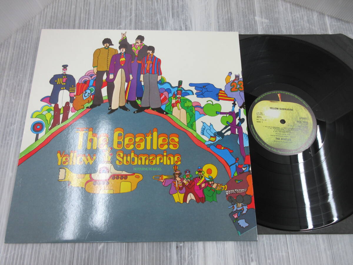 Beatles ビートルズ/BEATLES Yellow Submarine /UK アナログ盤 最終プレス Dmm 美盤_画像1