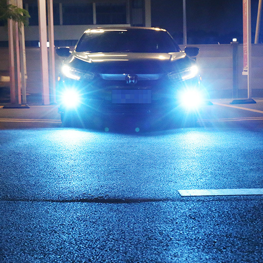 3色切り替え LED バルブ H8 H11 H16 フォグランプ ホワイト ライトブルー イエロー 爆光 計5000LM 12V-24V 6063アルミ 高耐久 耐熱 放熱性_画像7