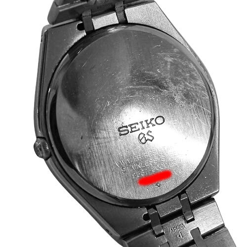 １円〜 グランドセイコー GRAND SEIKO GS 9587-8000 時計 メンズ ブランド デイト クォーツ QZ ステンレス SS (v0081534000)_画像7