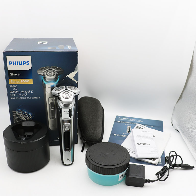  прекрасный товар PHILIPS Philips 9000 серии S9985/50 мокрый & dry электрический бритва 2022 год производства оригинальная коробка есть 