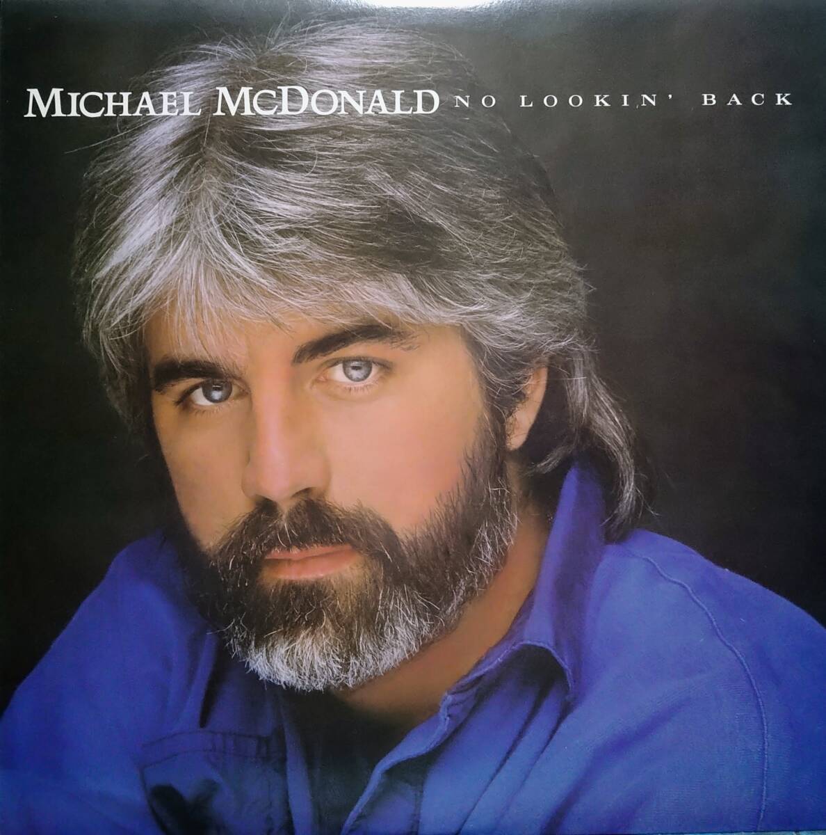 【LP AOR 洋Pop】Michael McDonald「No Lookin' Back」オリジナル US盤_ジャケット