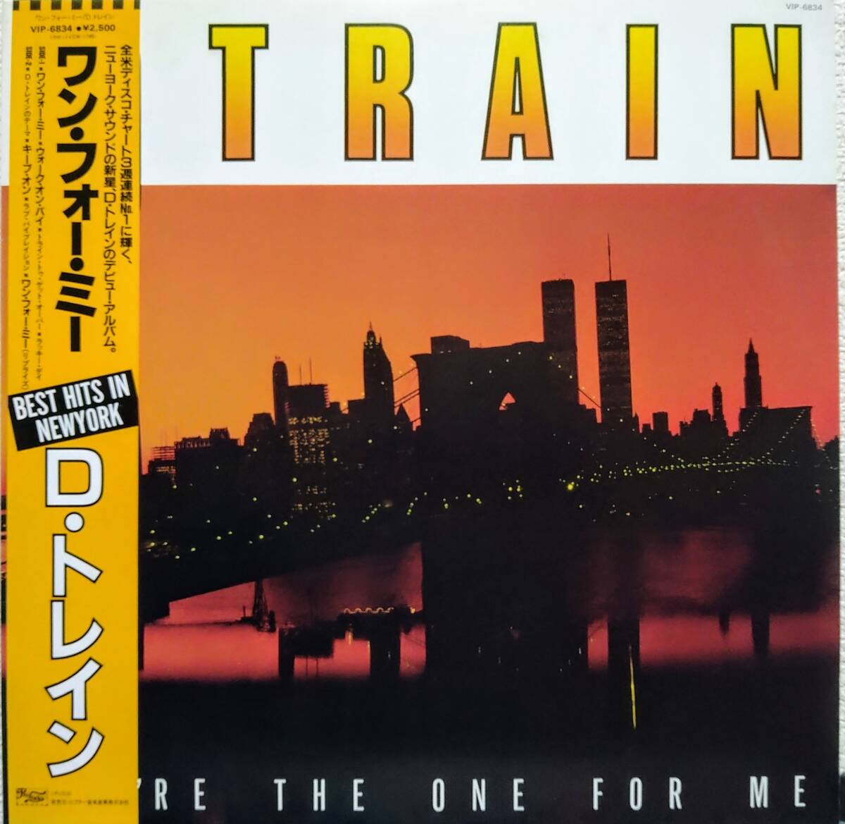 【LP Soul】D Train「You're The One For Me」JPN盤 Walk On By.Keep On 他 収録！_ジャケット