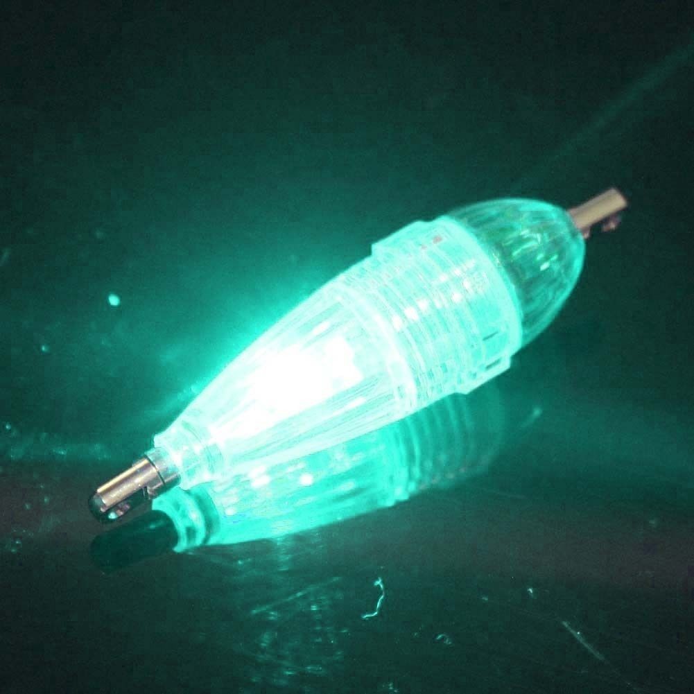青2緑２ LED水中集魚灯 ケミホタル タチウオ サビキ シーバス アジ 青物 イカ タコ タイラバ 青物 エギング タコエギ ジギングの画像3