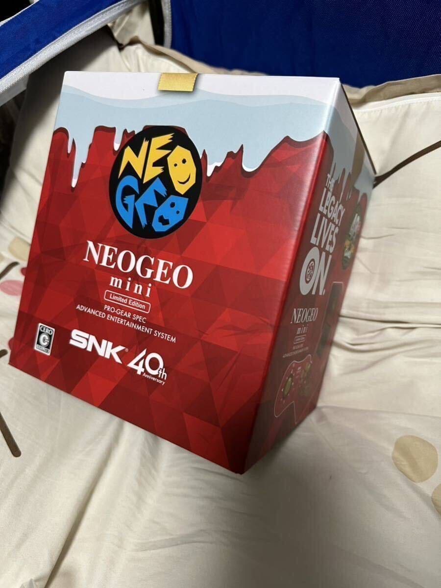 NEOGEO mini Limited Edition ネオジオミニ クリスマス限定版 SNK 40th Anniversary 新品未使用 の画像1