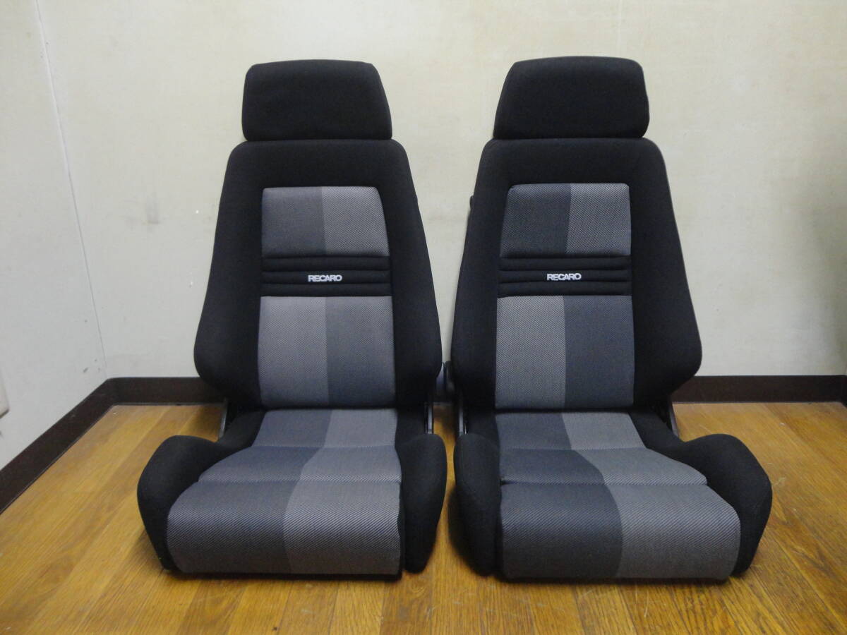 ★RECARO LX-L ブラック×グレー 正規品 ２脚セット 美品！★ _画像1