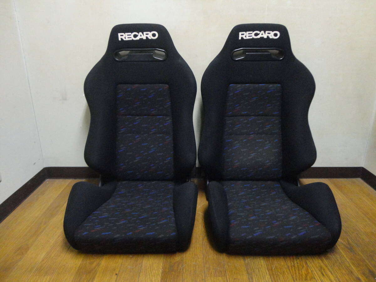 ★RECARO SR3 ルマンカラー 正規品 2脚セット 美品！★ _画像1