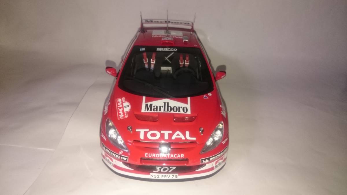ヤフオク 即決 オートアート 1 18 プジョー 307 Wrc 04 ヤフオク 即決 オートアート 1 18 プジョー 307 Wrc 04