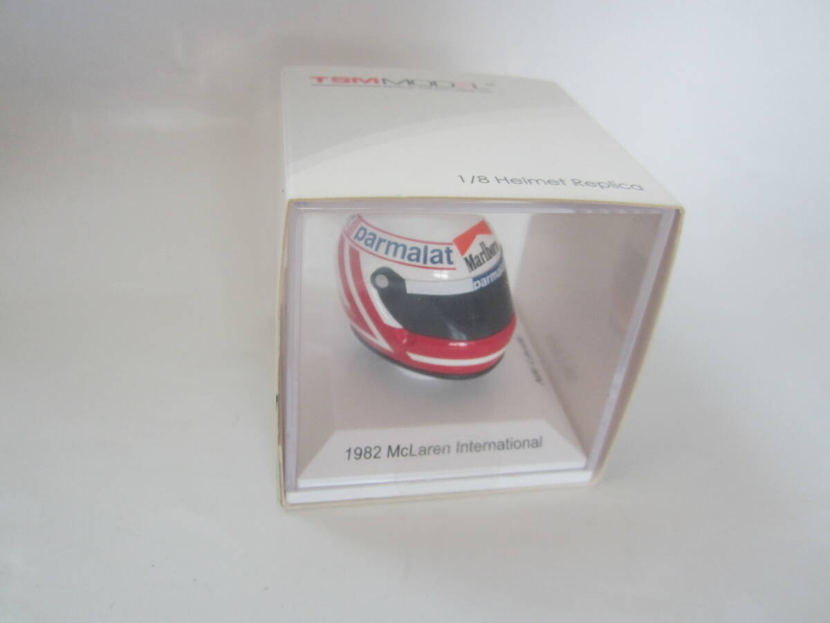 即決 TSM トゥルー・スケール・ミニチュア製 1/8 1982年F1 マクラーレン ニキ・ラウダ ヘルメット マルボロ仕様