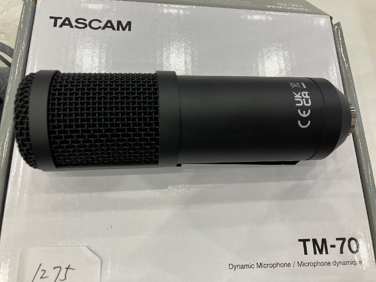 TASCAM ダイナミックマイクロホン「TM-70」【No.1275】の画像3