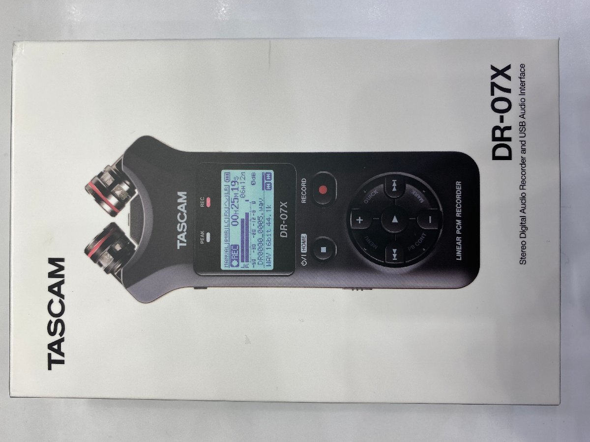 TASCAM DR-07X стерео аудио магнитофон /USB аудио интерфейс [1294]