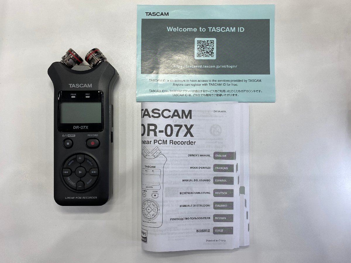 TASCAM DR-07X 【No.1297】_画像2