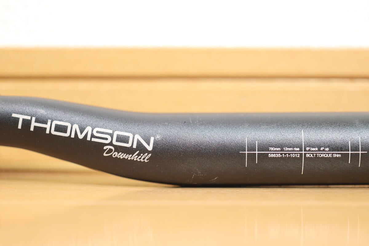 THOMSON riser bar トムソン アルミ ライザー バー ピスト バイク LEADER BIKE Cinelli MASH SURLY サーリー brotures blue lugの画像4