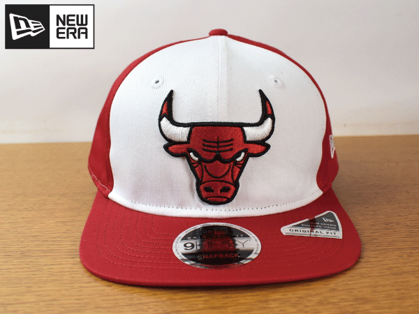 1円スタート!【未使用品】(フリーサイズ)NEW ERA 9FIFTY ORIGINAL FIT CHICAGO BULLS ブルズ ニューエラ キャップ 帽子 男女兼用 F02の画像2