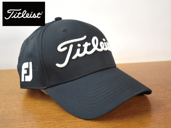 1円スタート!【未使用品】(フリーサイズ) Titleist タイトリスト FJ PRO V1 ゴルフ キャップ 帽子 カジュアルにも 男女兼用 F22の画像1